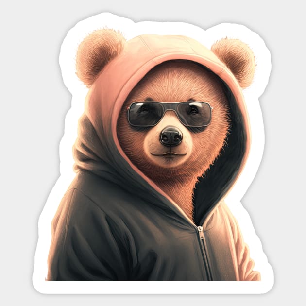 Bear inside sweatshirt shop